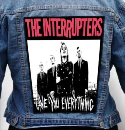 the interrupters 13 - Photo Quality Printed Back Patch