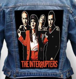 the interrupters 14 - Photo Quality Printed Back Patch