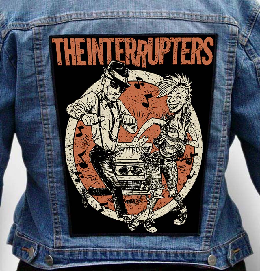 the interrupters 24 - Photo Quality Printed Back Patch