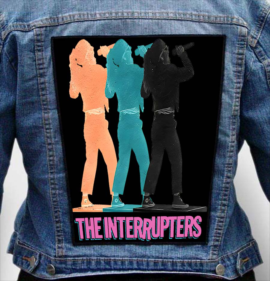 the interrupters 40 - Photo Quality Printed Back Patch