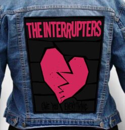 the interrupters 43 - Photo Quality Printed Back Patch