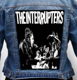 the interrupters 45 - Photo Quality Printed Back Patch