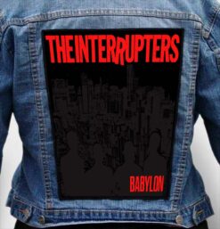 the interrupters 48 - Photo Quality Printed Back Patch