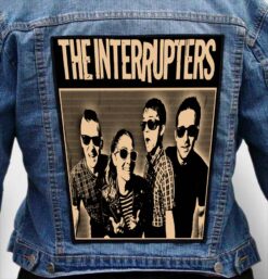 the interrupters 49 - Photo Quality Printed Back Patch