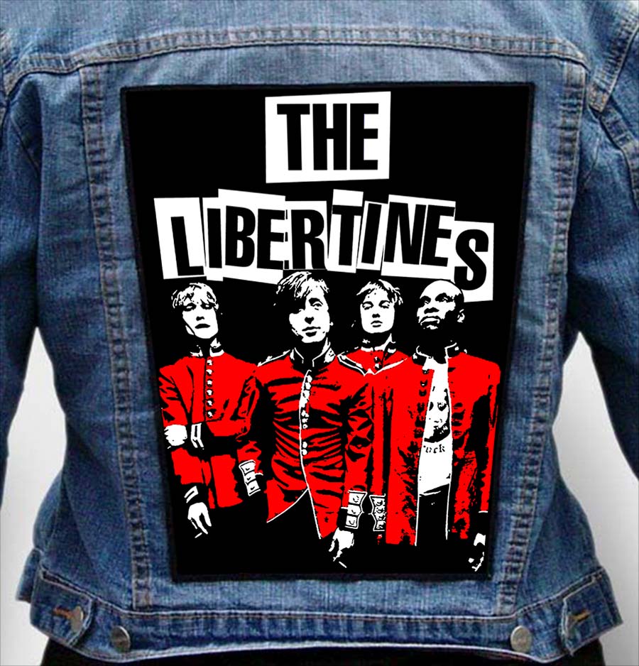 the libertines 1 - Photo Quality Printed Back Patch