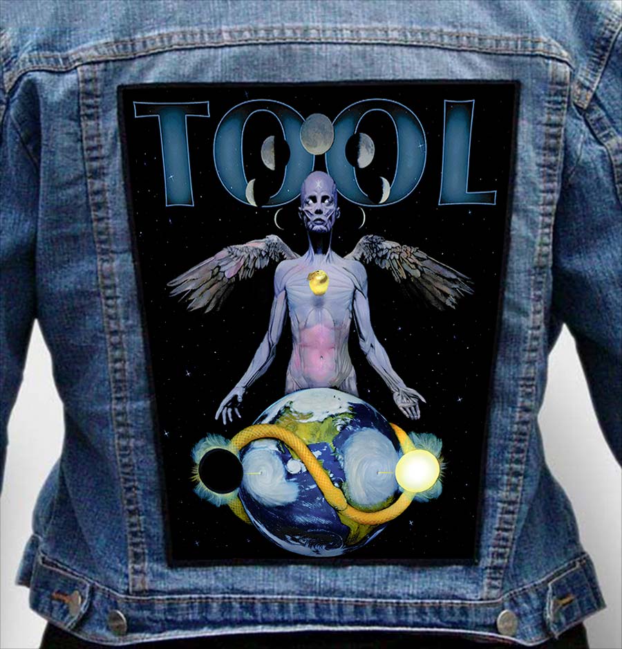 tool band 1 10 - Photo Quality Printed Back Patch