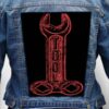 tool band 1 14 - Photo Quality Printed Back Patch