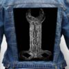 tool band 2 - Photo Quality Printed Back Patch