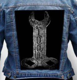 tool band 2 - Photo Quality Printed Back Patch