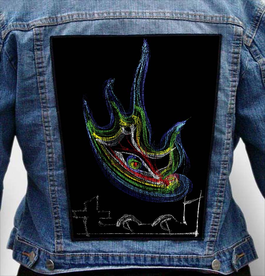 tool band 5 - Photo Quality Printed Back Patch