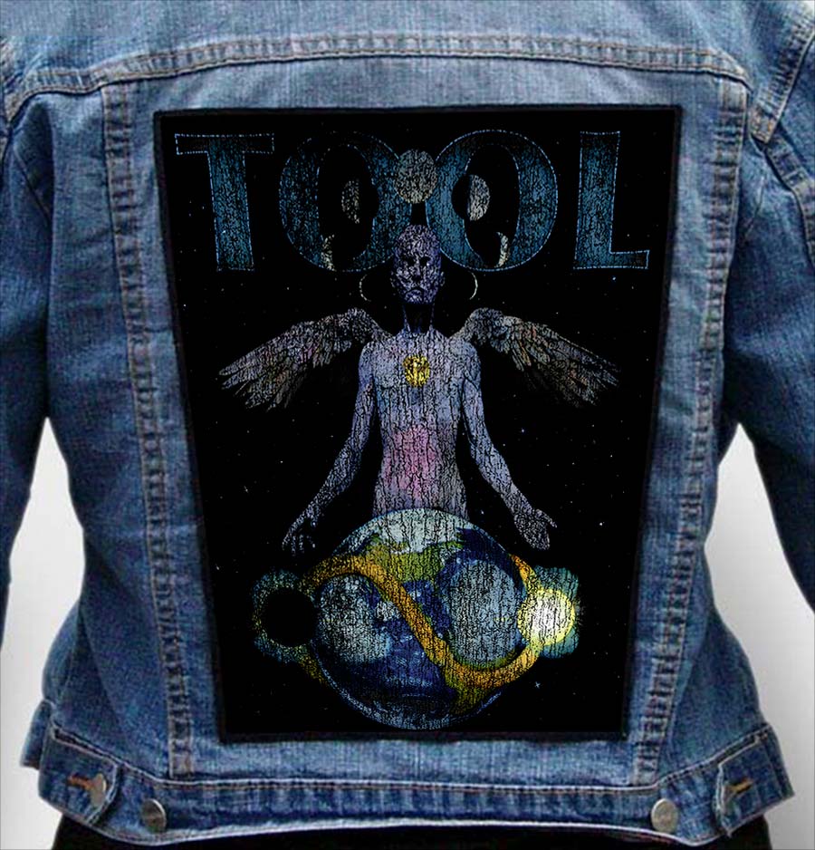 tool band 8 - Photo Quality Printed Back Patch