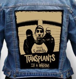 transplants 3 - Photo Quality Printed Back Patch