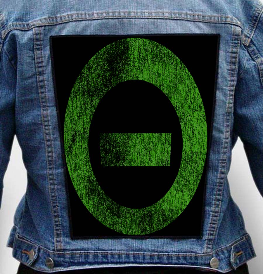 type o negative 10 - Photo Quality Printed Back Patch