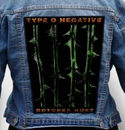 type o negative 2 - Photo Quality Printed Back Patch