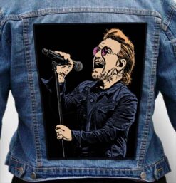 u2 5 - Photo Quality Printed Back Patch