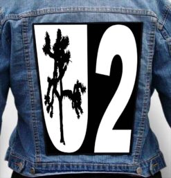 u2 9 - Photo Quality Printed Back Patch