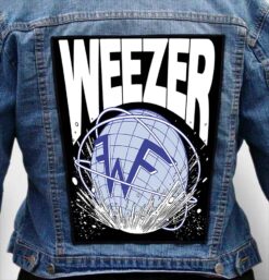 weezer 1 - Photo Quality Printed Back Patch