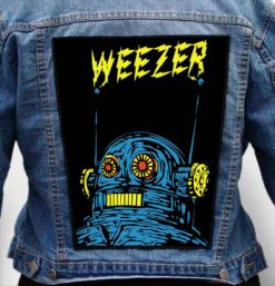 weezer 3 - Photo Quality Printed Back Patch