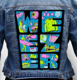 weezer 5 - Photo Quality Printed Back Patch