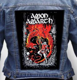 Amon Amarth - Fafner's Gold - Photo Quality Printed Back Patch