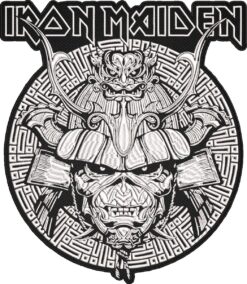 Iron Maiden Senjutsu 29x25cm - Big Embroidery Patch