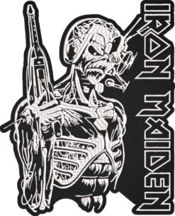 Iron Maiden Somewhere 30x24cm - Big Embroidery Patch