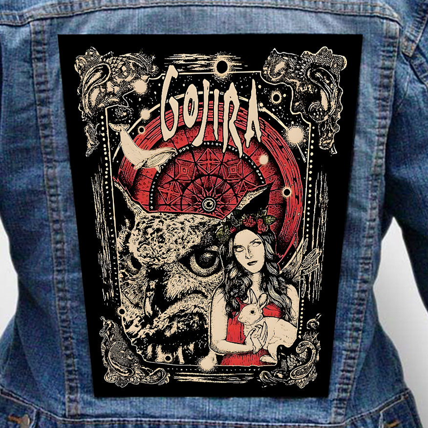 Gojira VB - Photo Quality Printed Back Patch